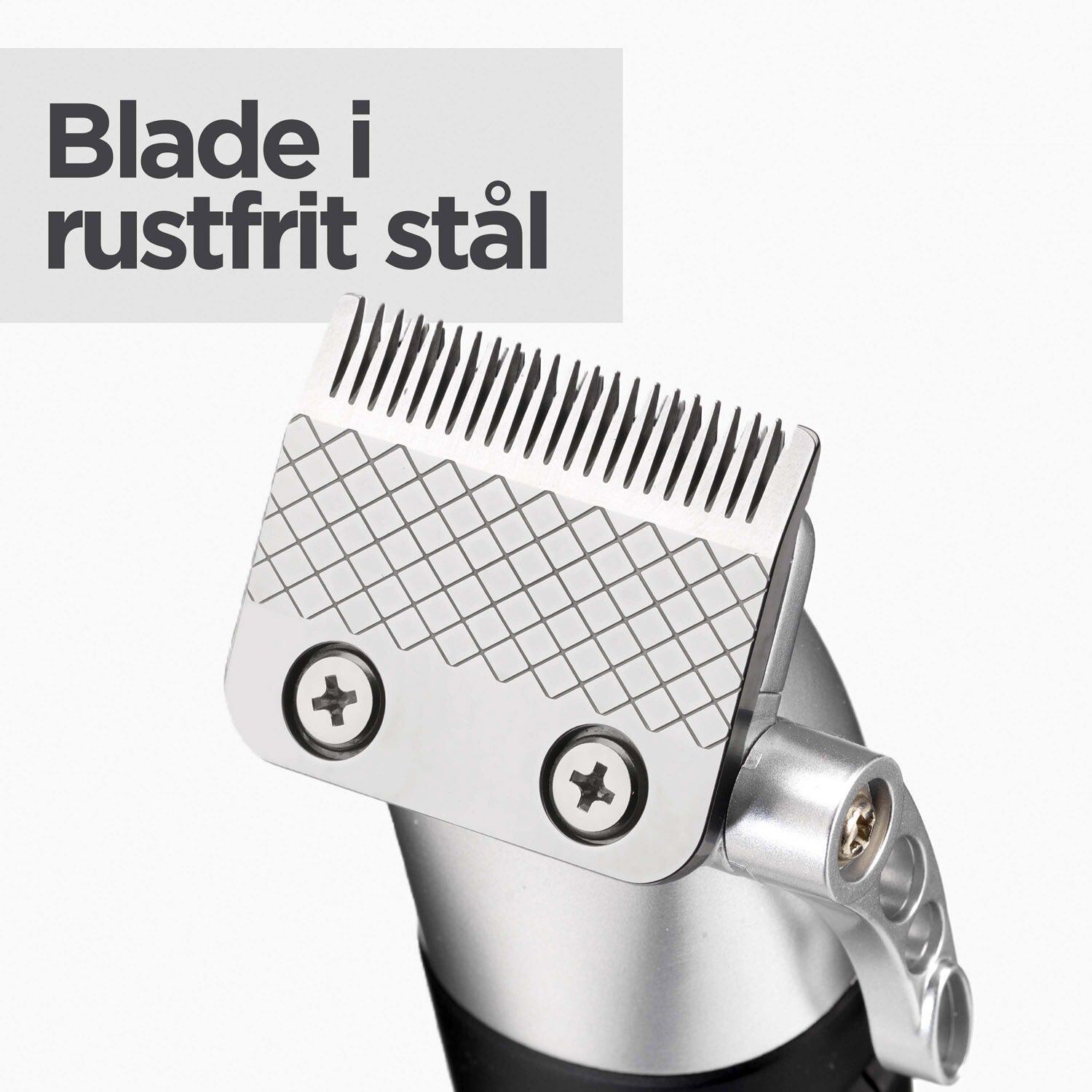 Blade i rustfrit st&aring;l